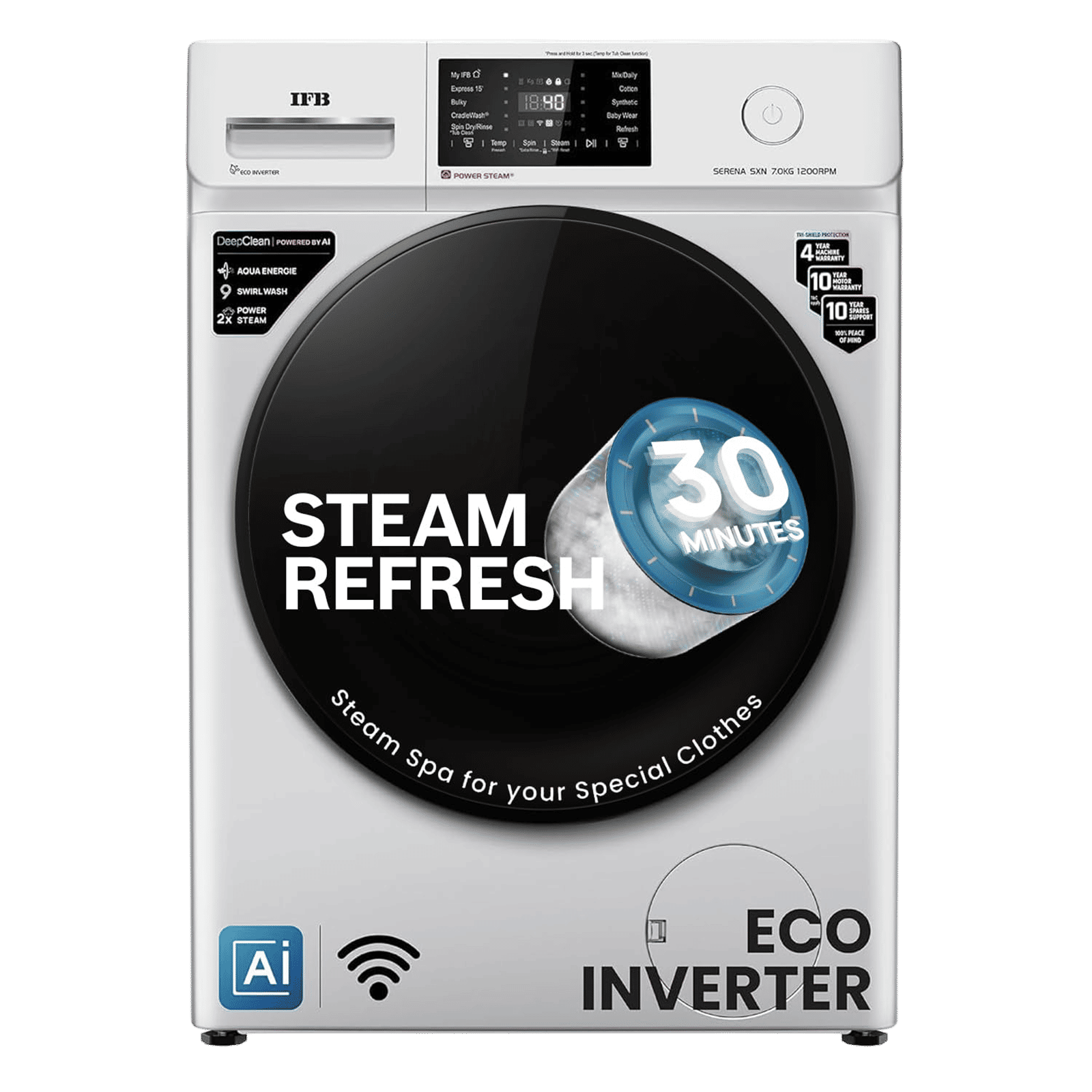 Buy IFB 7 kg 5 Star Wi-Fi Inverter Fully Automatic Front Load